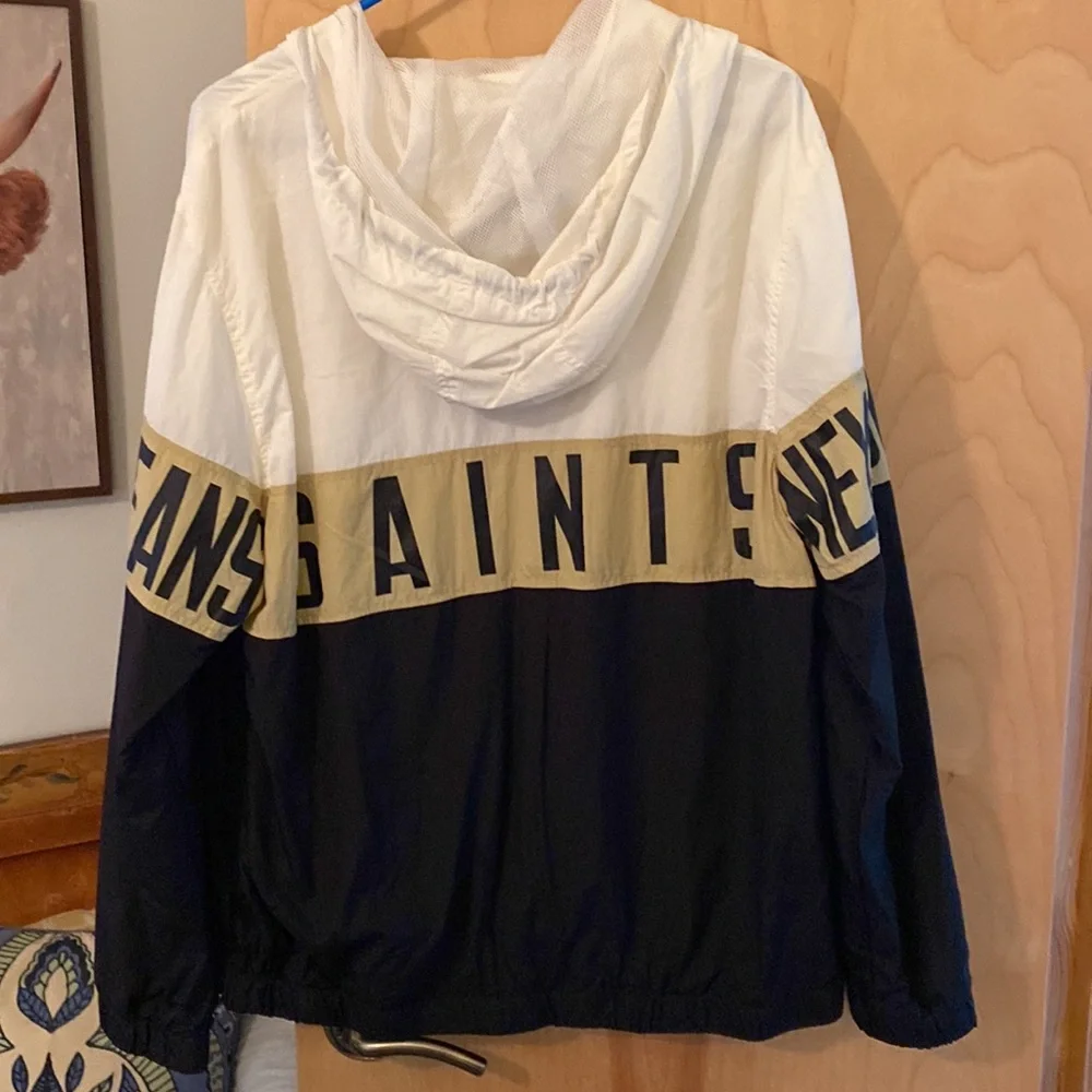 NFL New Orleans Saints Windbreaker - Picture 3 of 4